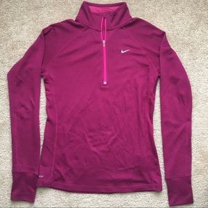 Nike Running Dri-Fit Half Zip Long Sleeve